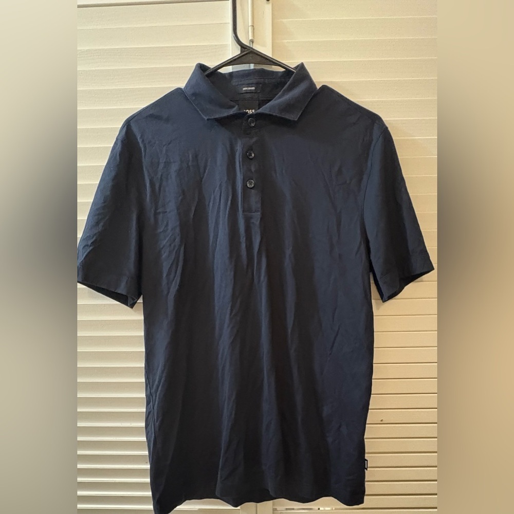 Boss Dark Blue Polo Shirt